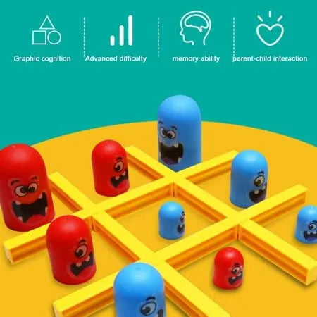 Tic Tac Toe Gobble Chess Game