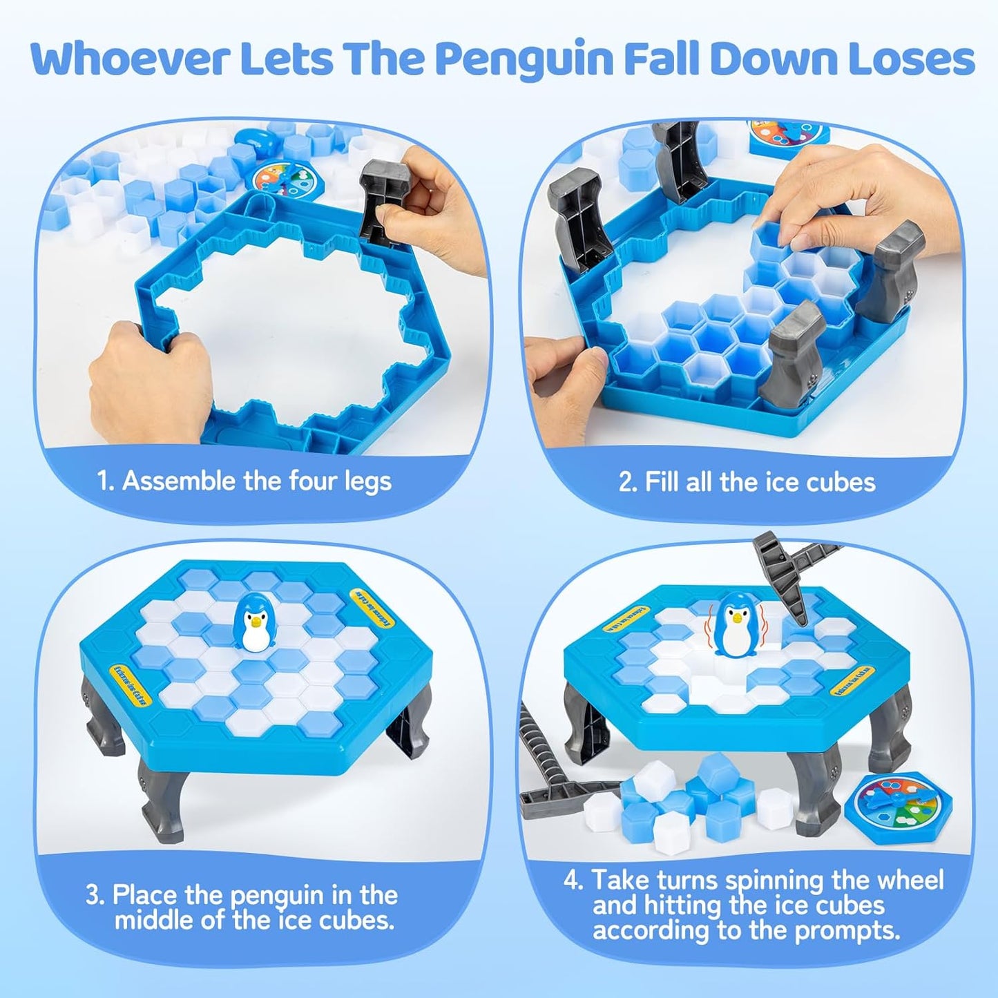 KNOCK ICE CUBE PER SALVARE PENGUIN TRAP GAME
