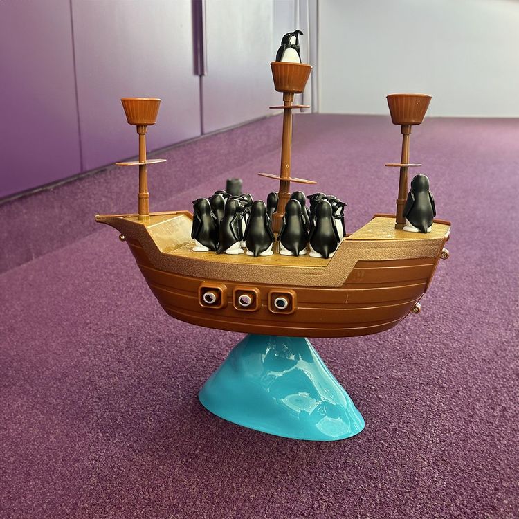 Pirate Boat Balancing Game