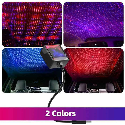 USB Car Interior LED Light