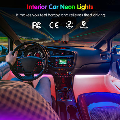Smart Car Interior Lights with App Control