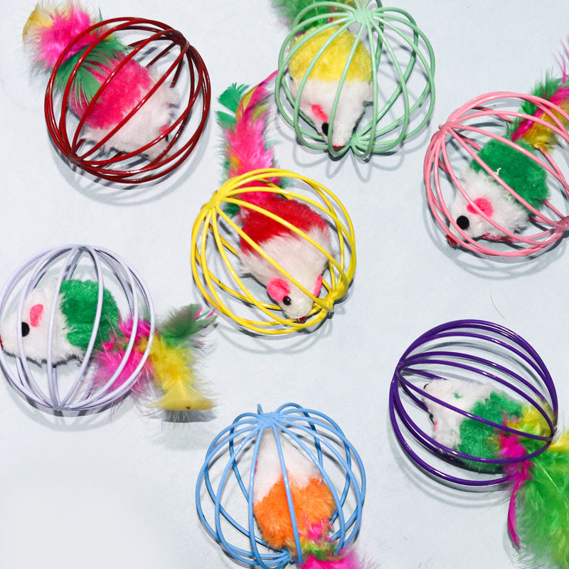 Cage Mouse Cat Toy