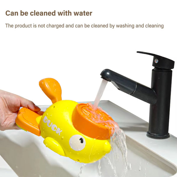 Duck Shaped Interactive Pet Feeder Toy