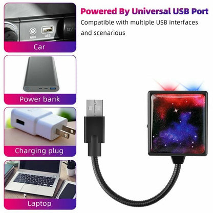 USB Car Interior LED Light